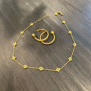 Julie Vos Necklace and Earrings